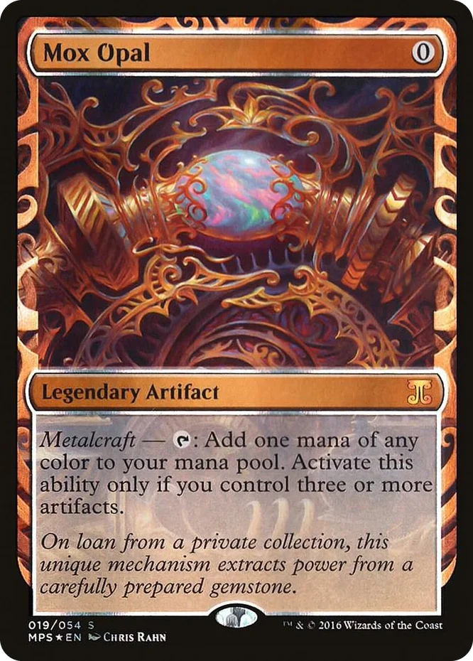 0019 Mox Opal M Masterpiece Series: Kaladesh Inventions