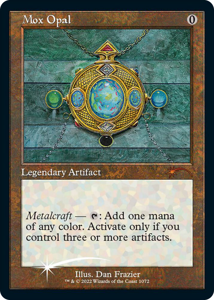 Mox Opal (Retro Frame) (Foil Etched) #1072 M - Secret Lair Drop Series Pokemon card