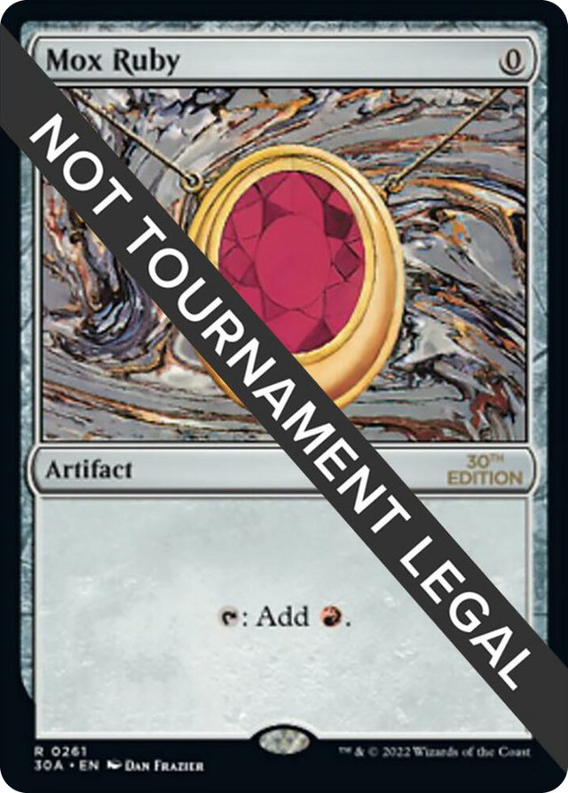 0261 Mox Ruby R 30th Anniversary Edition