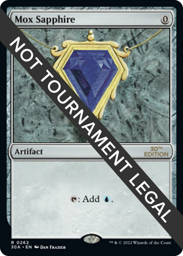0262 Mox Sapphire R 30th Anniversary Edition