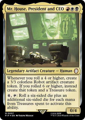 0007 Mr. House, President and CEO M Universes Beyond: Fallout