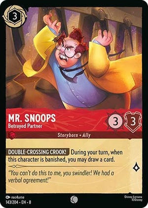 0143 Mr. Snoops - Betrayed Partner Common Reign of Jafar