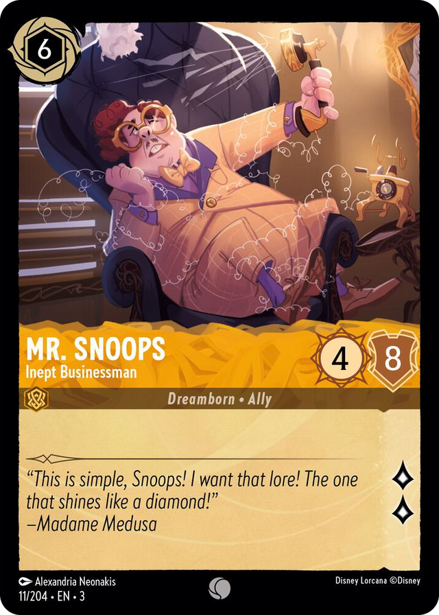 0011 Mr. Snoops - Inept Businessman Common Into the Inklands