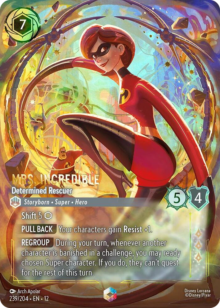 0239 Mrs. Incredible - Determined Rescuer (Enchanted) Enchanted Wilds Unknown