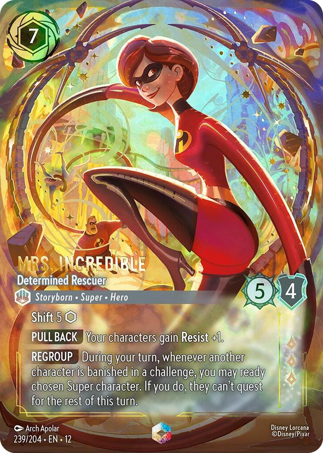0239 Mrs. Incredible - Determined Rescuer (Enchanted) Enchanted Wilds Unknown