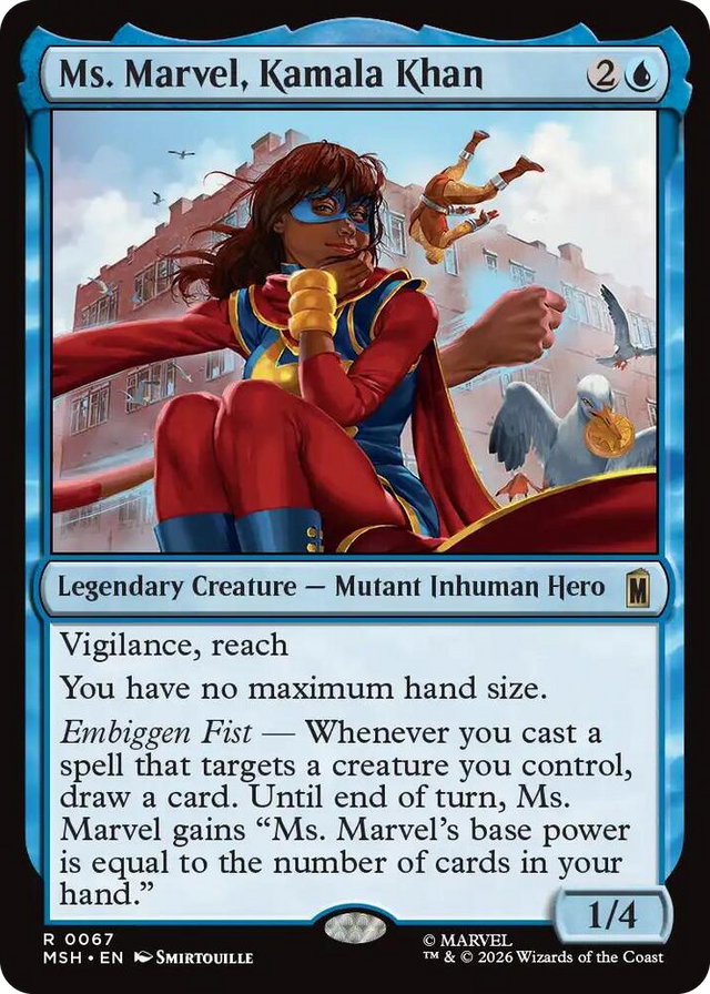 0067 Ms. Marvel, Kamala Khan R Marvel Super Heroes