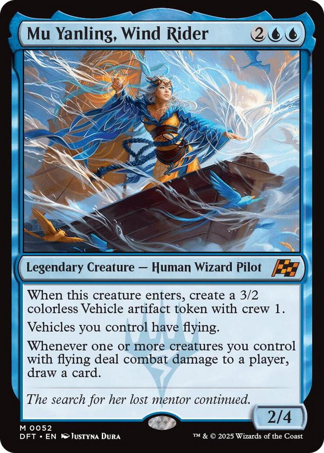 0052 Mu Yanling, Wind Rider M Aetherdrift