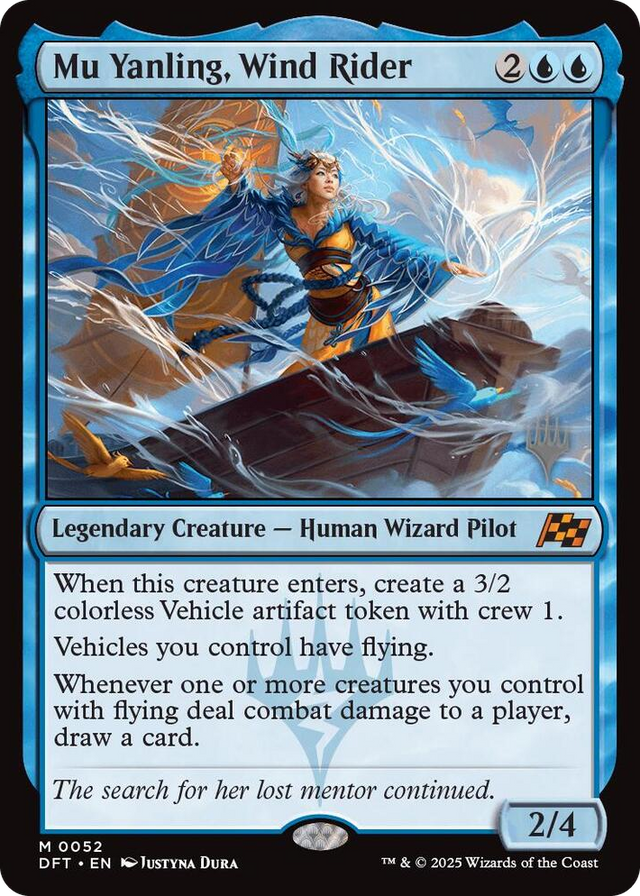 0052 Mu Yanling, Wind Rider M Promo Pack: Aetherdrift