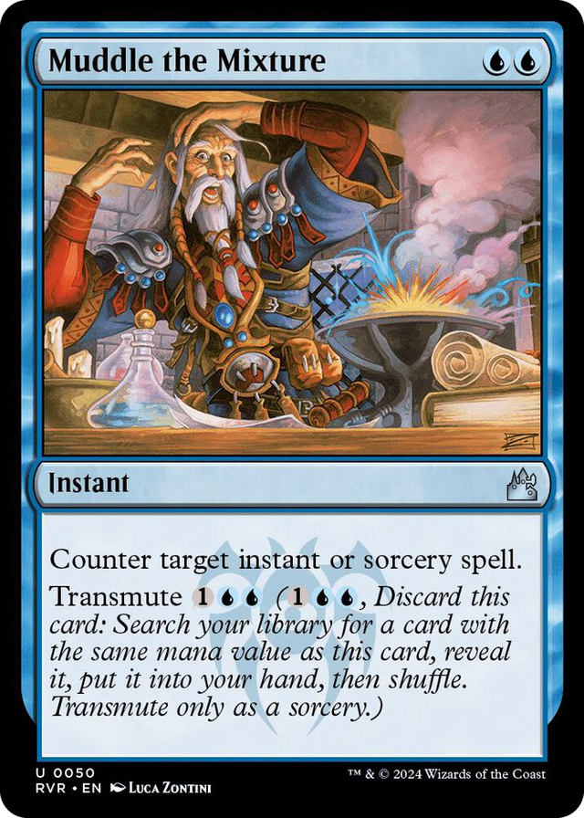 0050 Muddle the Mixture U Ravnica Remastered