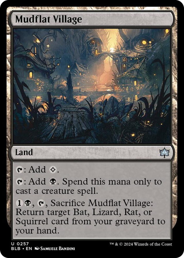 0257 Mudflat Village U Bloomburrow