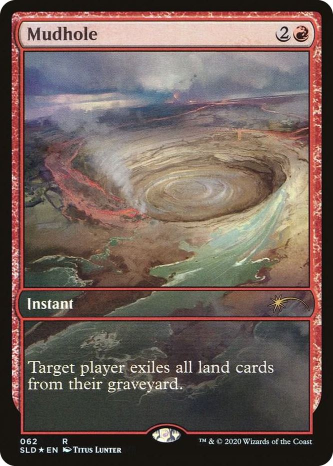 Mudhole #62 R - Secret Lair Drop Series Pokemon card