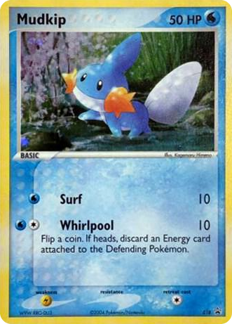 0018 Mudkip - 018 (EX Deck Tin) Promo Nintendo Promos