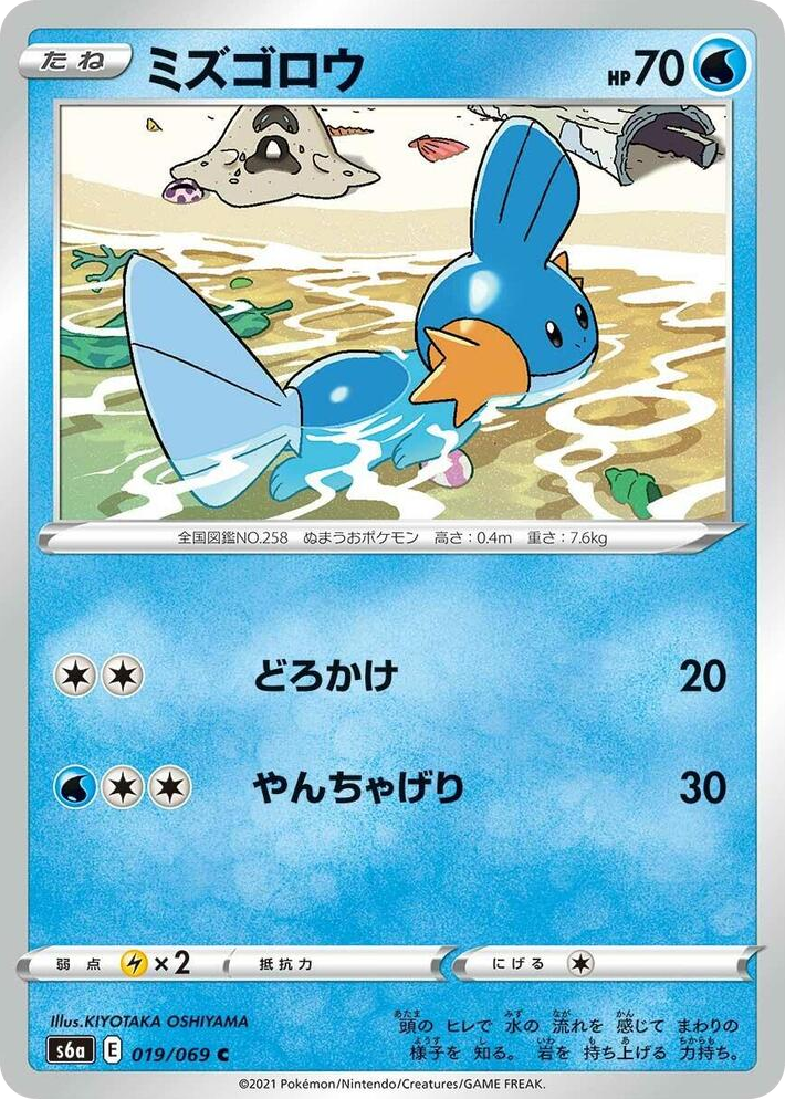 0019 Mudkip Common Eevee Heroes