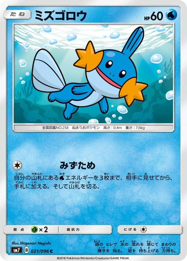0021 Mudkip Common Sky-Splitting Charisma