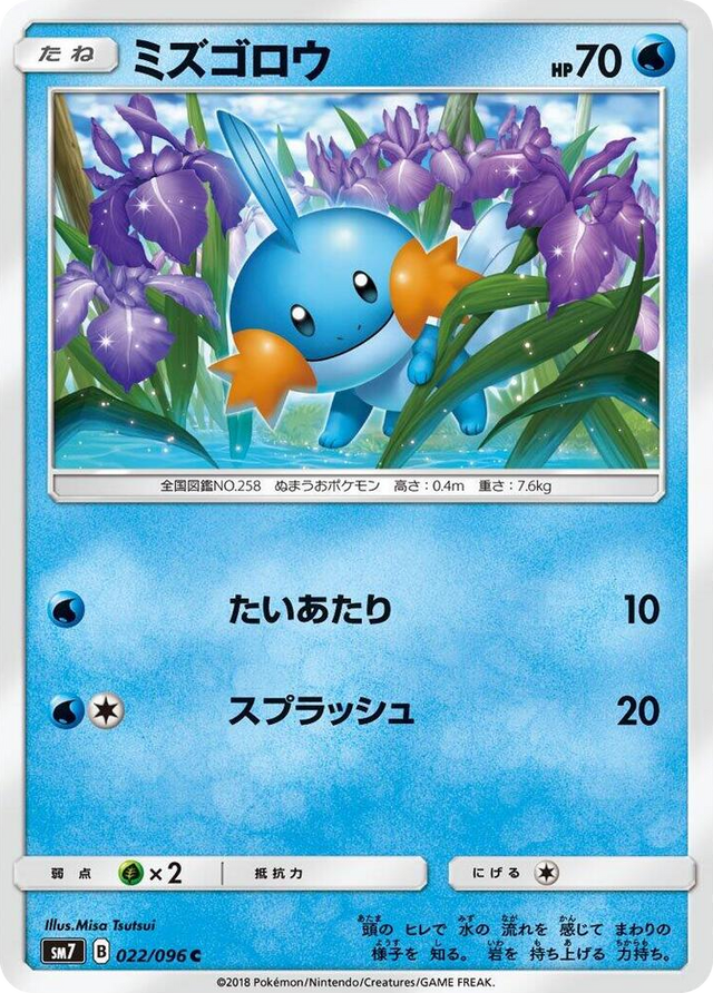 0022 Mudkip Common Sky-Splitting Charisma
