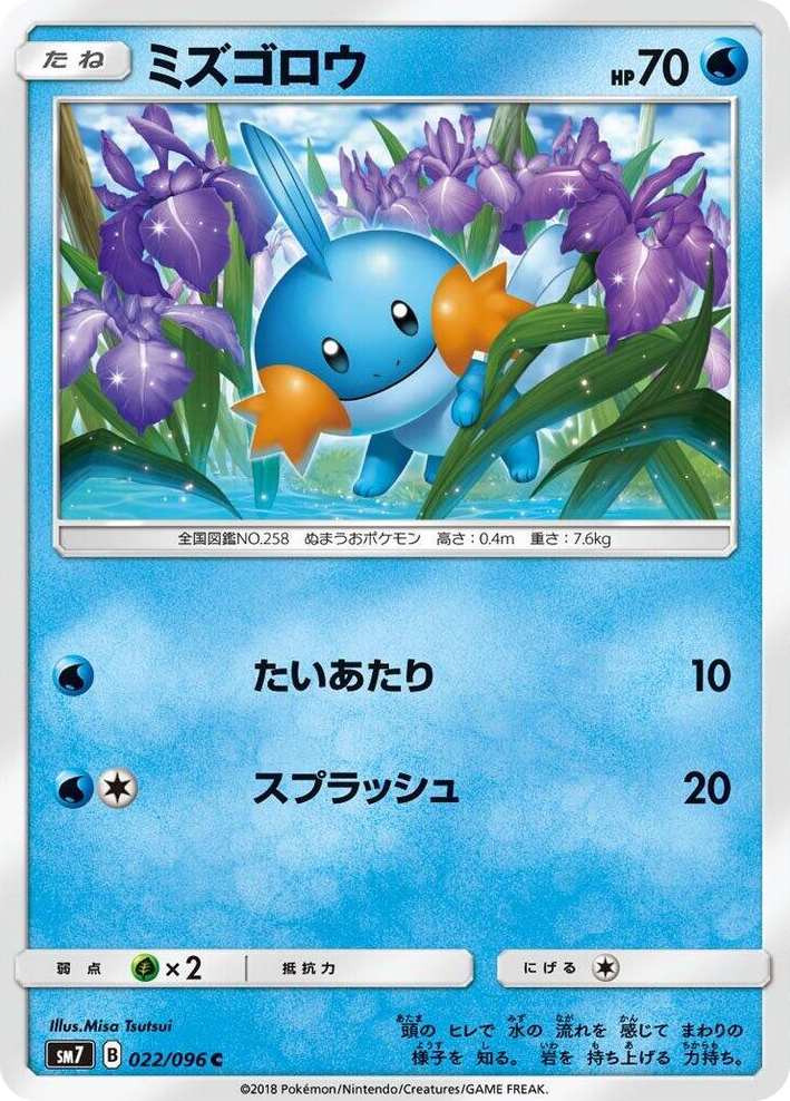 0022 Mudkip Common Sky-Splitting Charisma