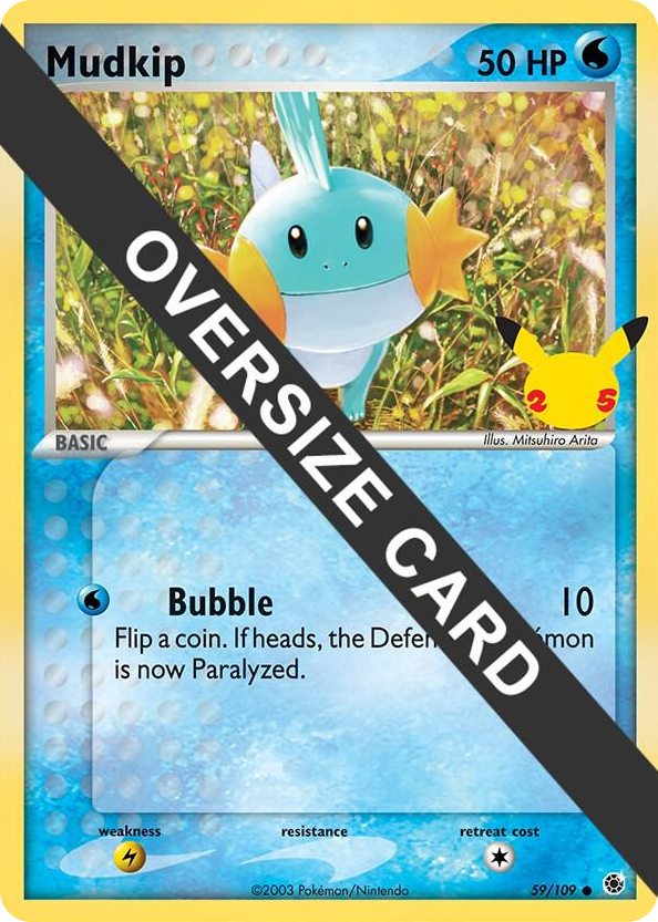 0059 Mudkip Promo First Partner Pack