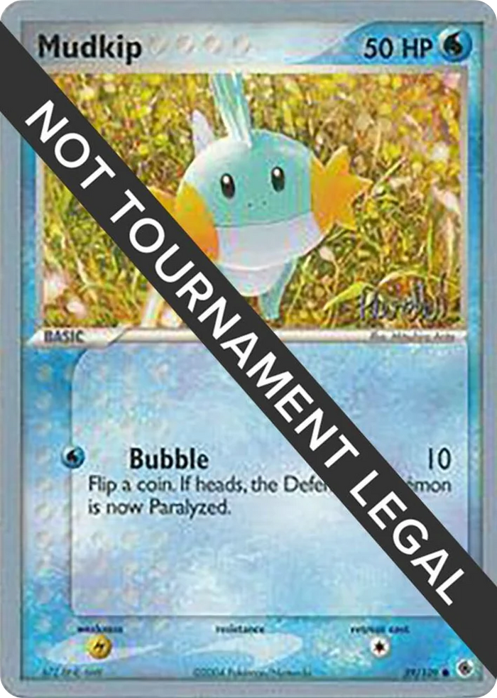 0059 Mudkip - 2004 (Reed Weichler) Common World Championship Decks