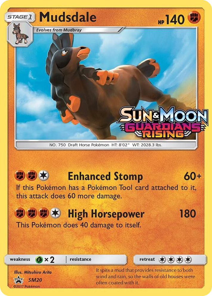 SM020 Mudsdale - SM20 (Prerelease) Promo SM Promos