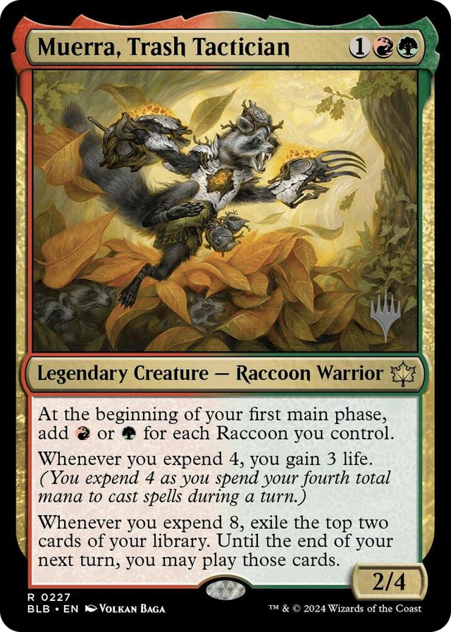 0227 Muerra, Trash Tactician R Promo Pack: Bloomburrow