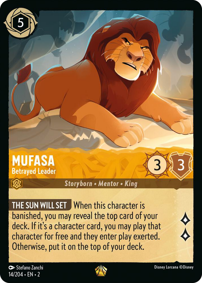 Mufasa - Betrayed Leader Legendary #14