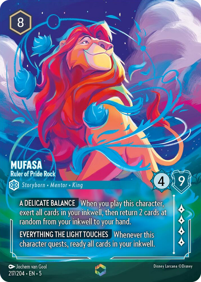 0217 Mufasa - Ruler of Pride Rock (Enchanted) Enchanted Shimmering Skies