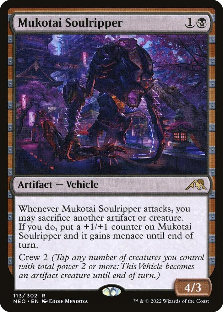 0113 Mukotai Soulripper R Kamigawa: Neon Dynasty