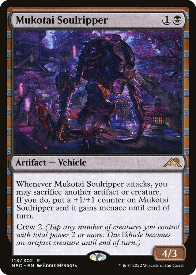 0113 Mukotai Soulripper R Kamigawa: Neon Dynasty
