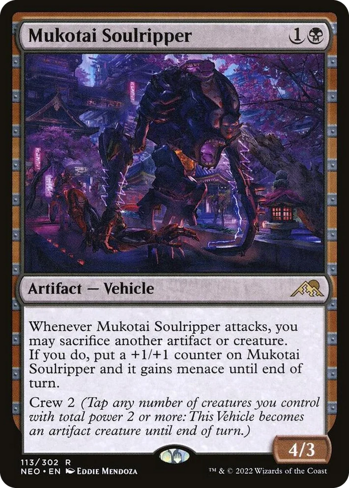 0113 Mukotai Soulripper R Kamigawa: Neon Dynasty