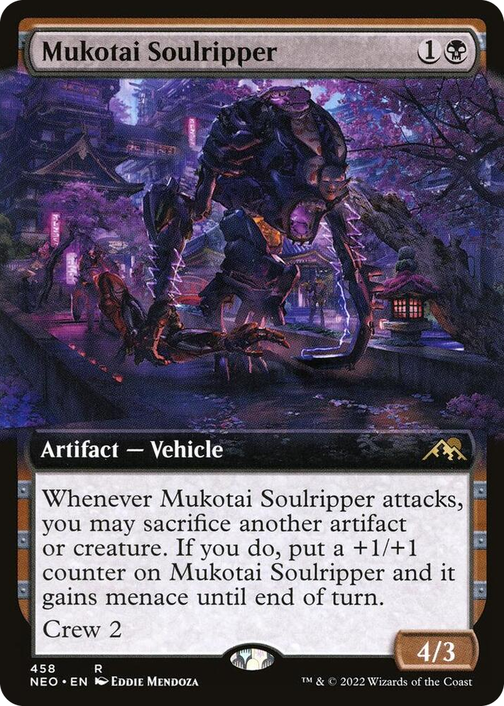 0458 Mukotai Soulripper (Extended Art) R Kamigawa: Neon Dynasty