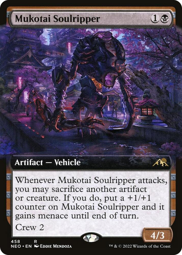 0458 Mukotai Soulripper (Extended Art) R Kamigawa: Neon Dynasty