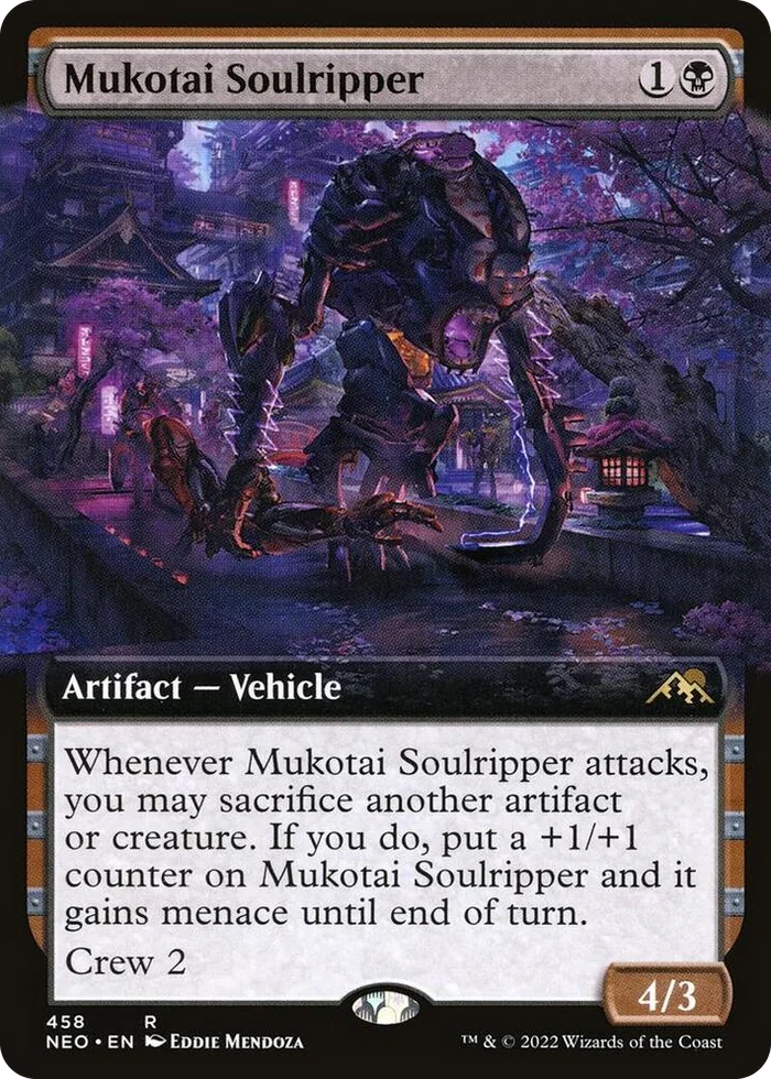0458 Mukotai Soulripper (Extended Art) R Kamigawa: Neon Dynasty