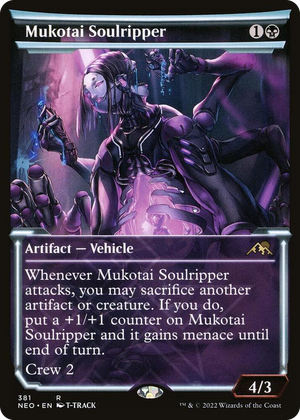 0381 Mukotai Soulripper (Showcase) R Kamigawa: Neon Dynasty