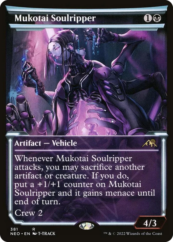 0381 Mukotai Soulripper (Showcase) R Kamigawa: Neon Dynasty
