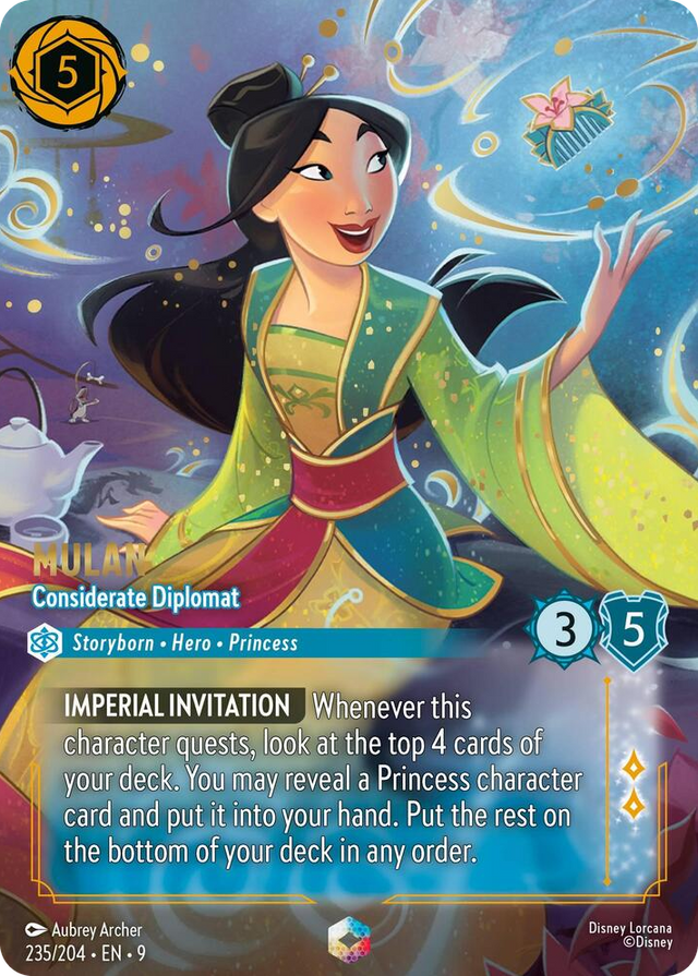 0235 Mulan - Considerate Diplomat (Enchanted) Enchanted Fabled
