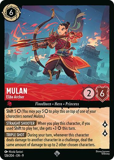 0126 Mulan - Elite Archer Super Rare Fabled