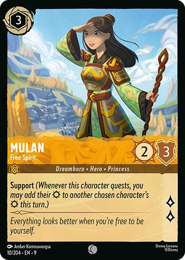 0010 Mulan - Free Spirit Common Fabled