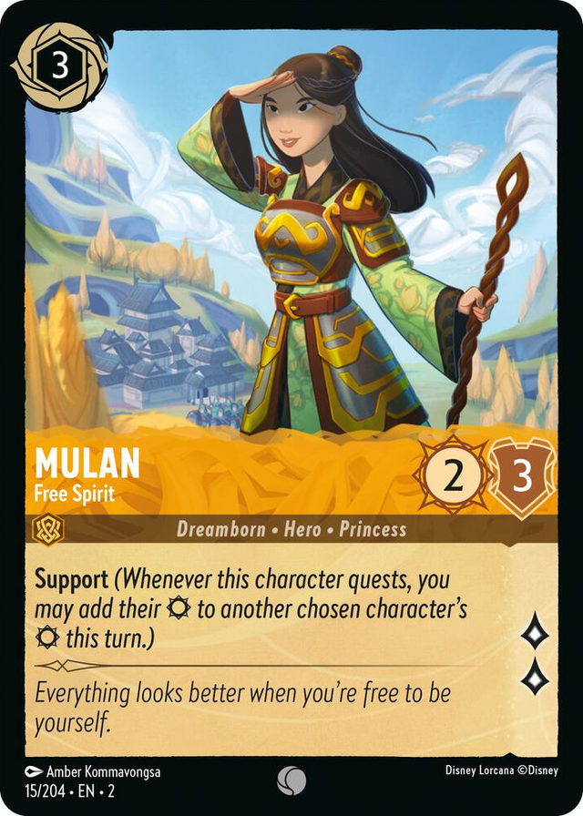 0015 Mulan - Free Spirit Common Rise of the Floodborn
