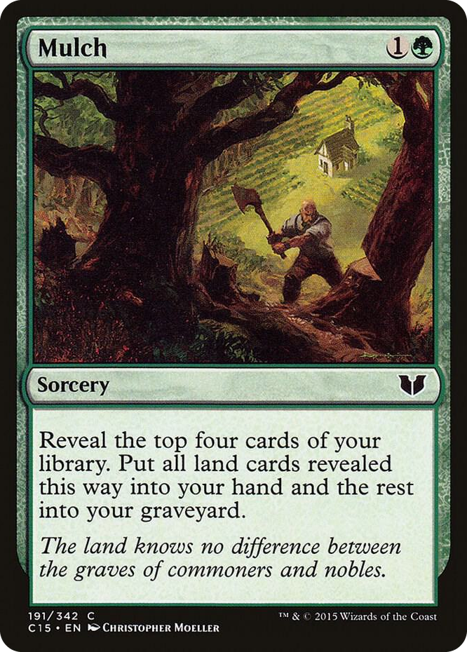 0191 Mulch C Commander 2015