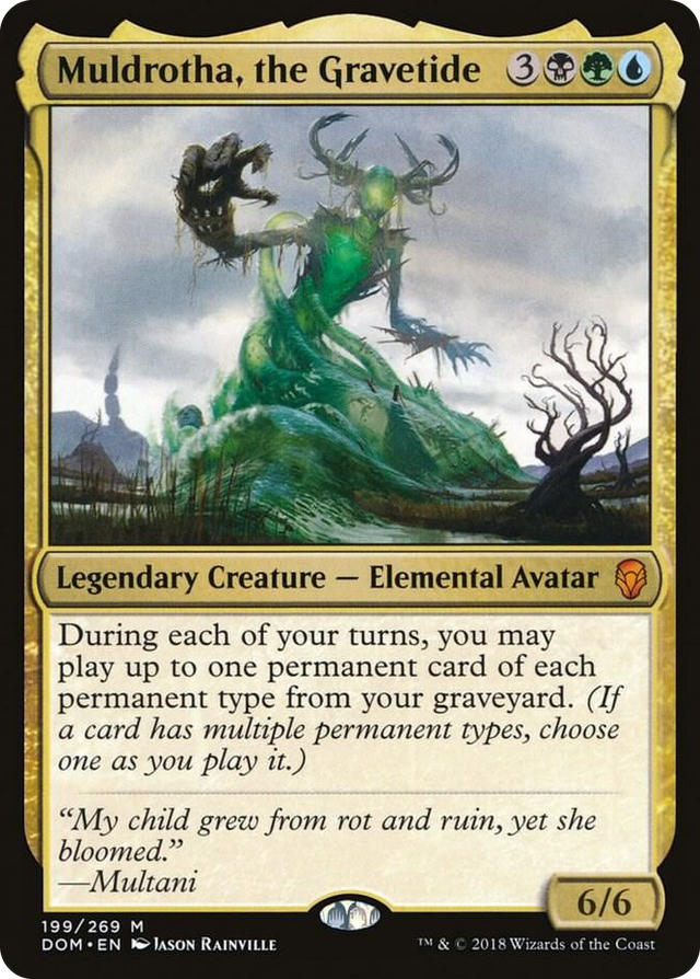 0199 Muldrotha, the Gravetide M Dominaria