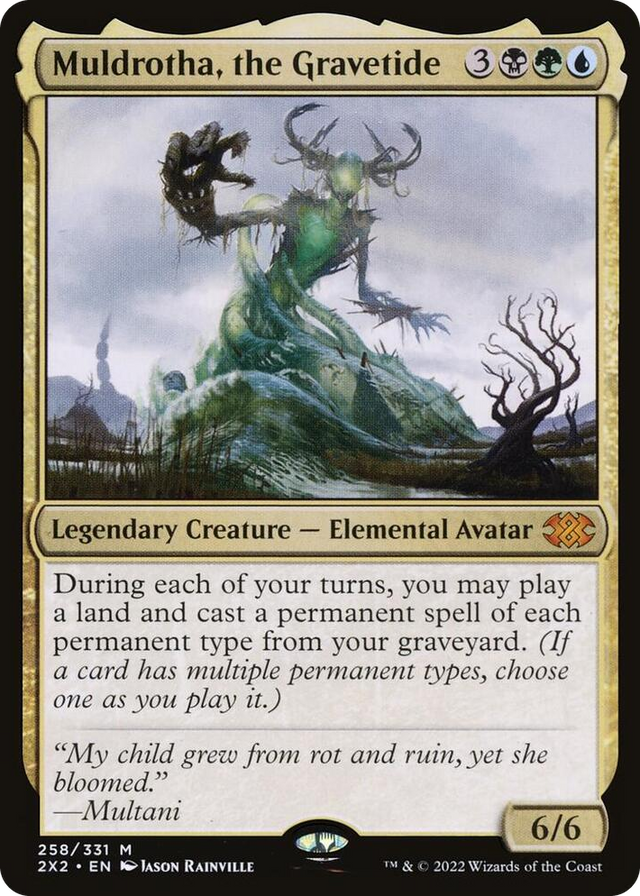 0258 Muldrotha, the Gravetide M Double Masters 2022