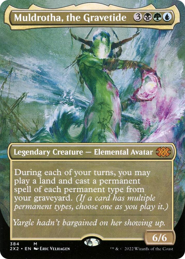 0384 Muldrotha, the Gravetide (Borderless) M Double Masters 2022