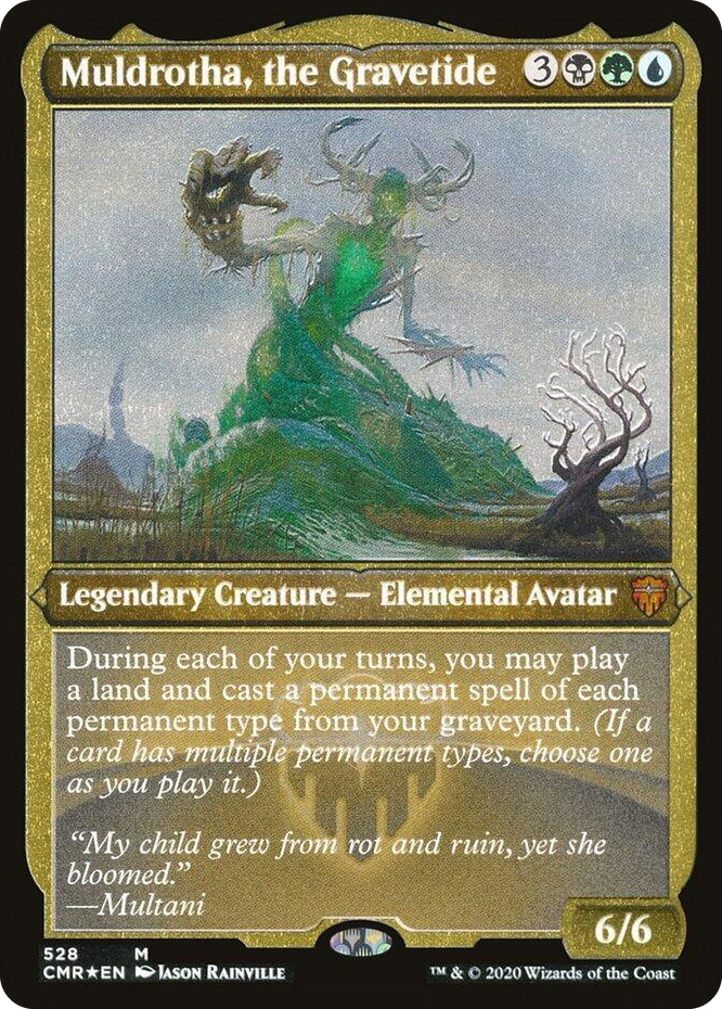 0528 Muldrotha, the Gravetide (Foil Etched) M Commander Legends