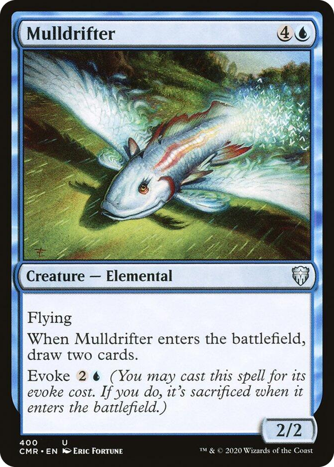 Mulldrifter #400 U - Commander Legends Pokemon card