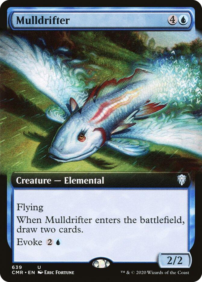 0639 Mulldrifter (Extended Art) U Commander Legends