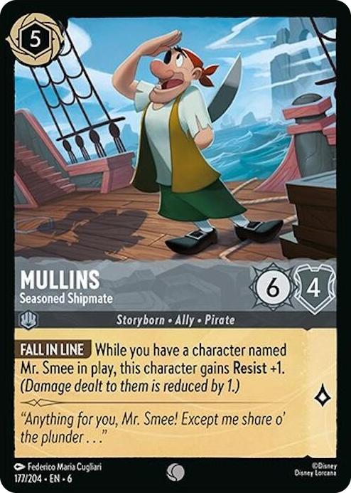 0177 Mullins - Seasoned Shipmate Common Azurite Sea