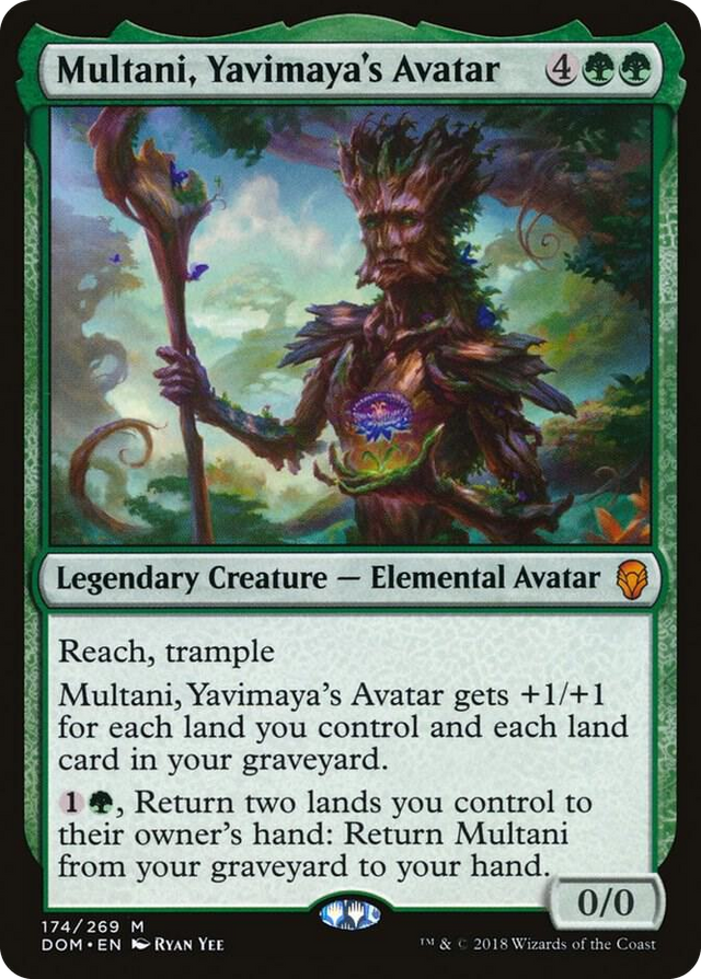 0174 Multani, Yavimaya's Avatar M Dominaria