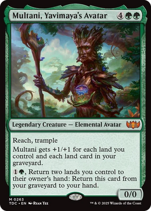 0263 Multani, Yavimaya's Avatar M Commander: Tarkir: Dragonstorm