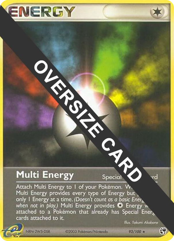0093 Multi Energy Promo Jumbo Cards