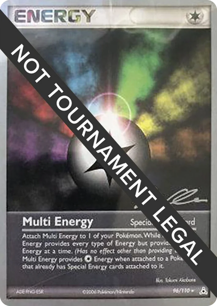 0096 Multi Energy - 2006 (Jason Klaczynski) Rare World Championship Decks